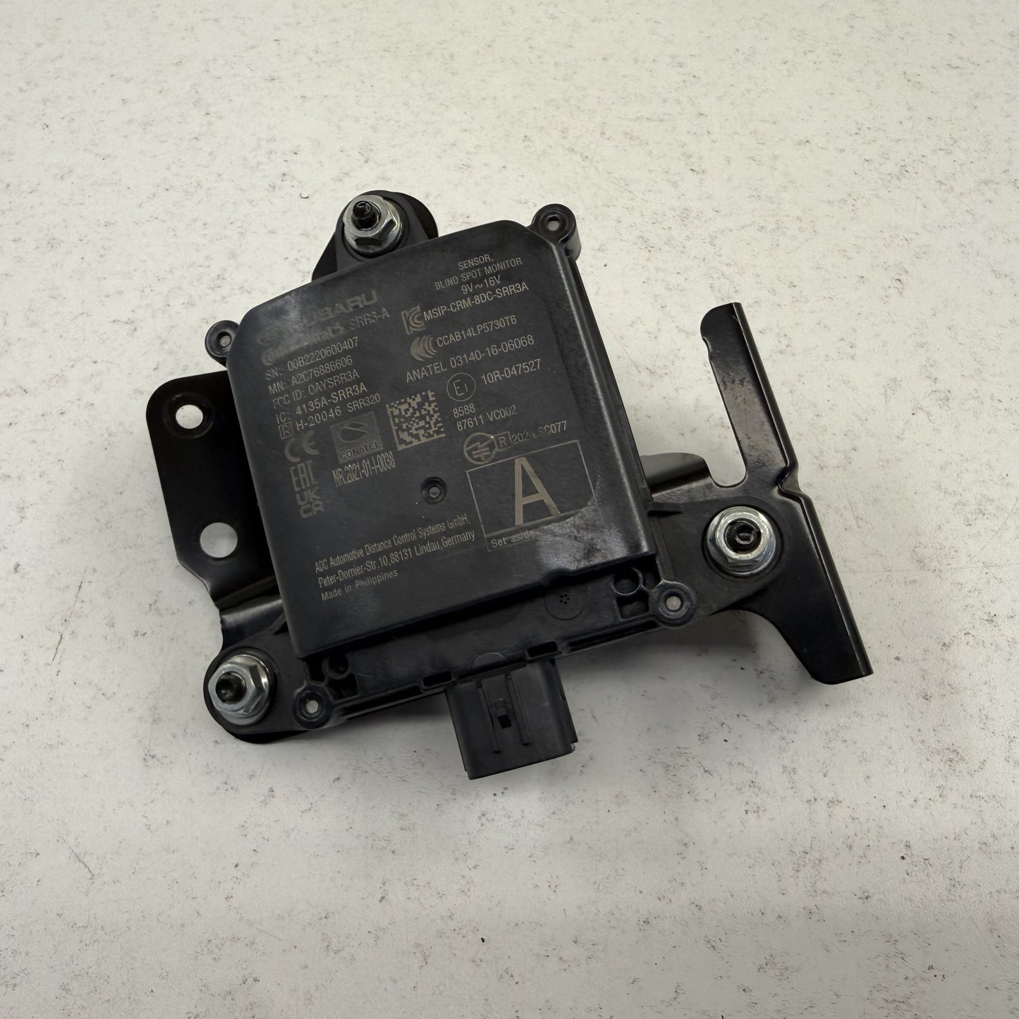 2022-2024 Subaru WRX Driver Left Rear Blind Spot Radar Sensor 87611VC002 OEM