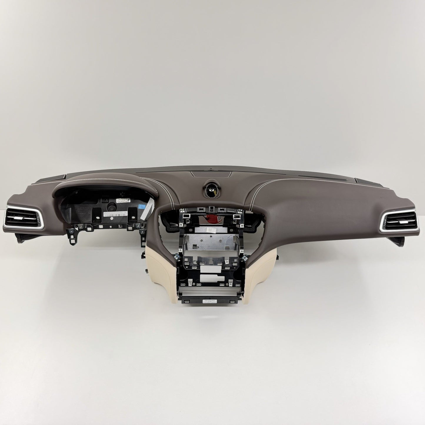 17-20 Maserati Ghibli Dashboard Dash Board Instrument Panel Cover Dark Brown OEM