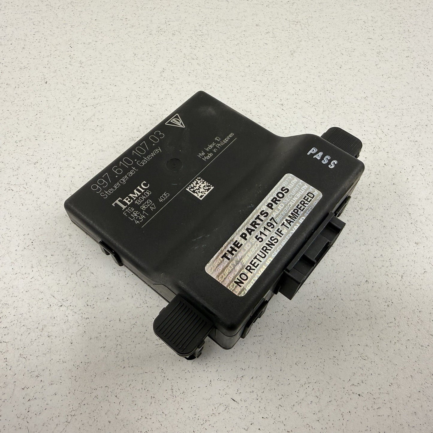 05-12 Porsche 911 997 Boxster Cayman 987 Gateway Control Module 99761010703 OEM