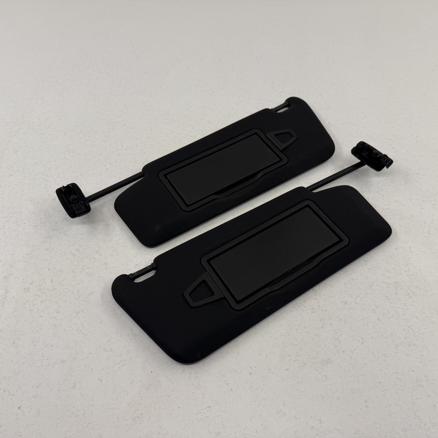 2008-2014 Mercedes C250 W204 Sunvisor Sun Visor Shade Pair Left Right Black OEM