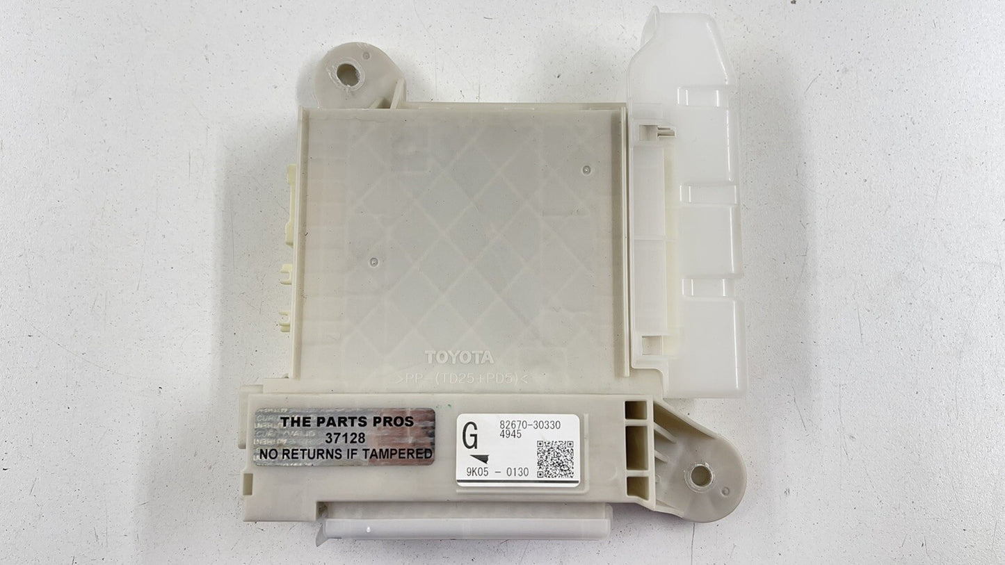 16-20 LEXUS GS F CABIN FUSE JUNCTION BOX CONTROL MODULE 82670-30330 OEM
