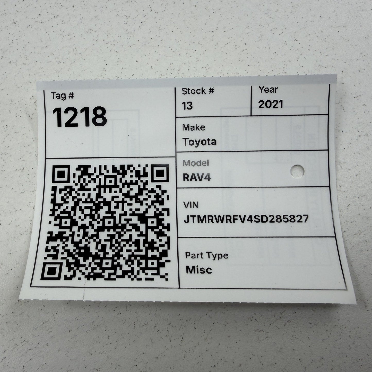 2019-2025 Toyota RAV4 Network Gateway Control Module 89111-12042 OEM