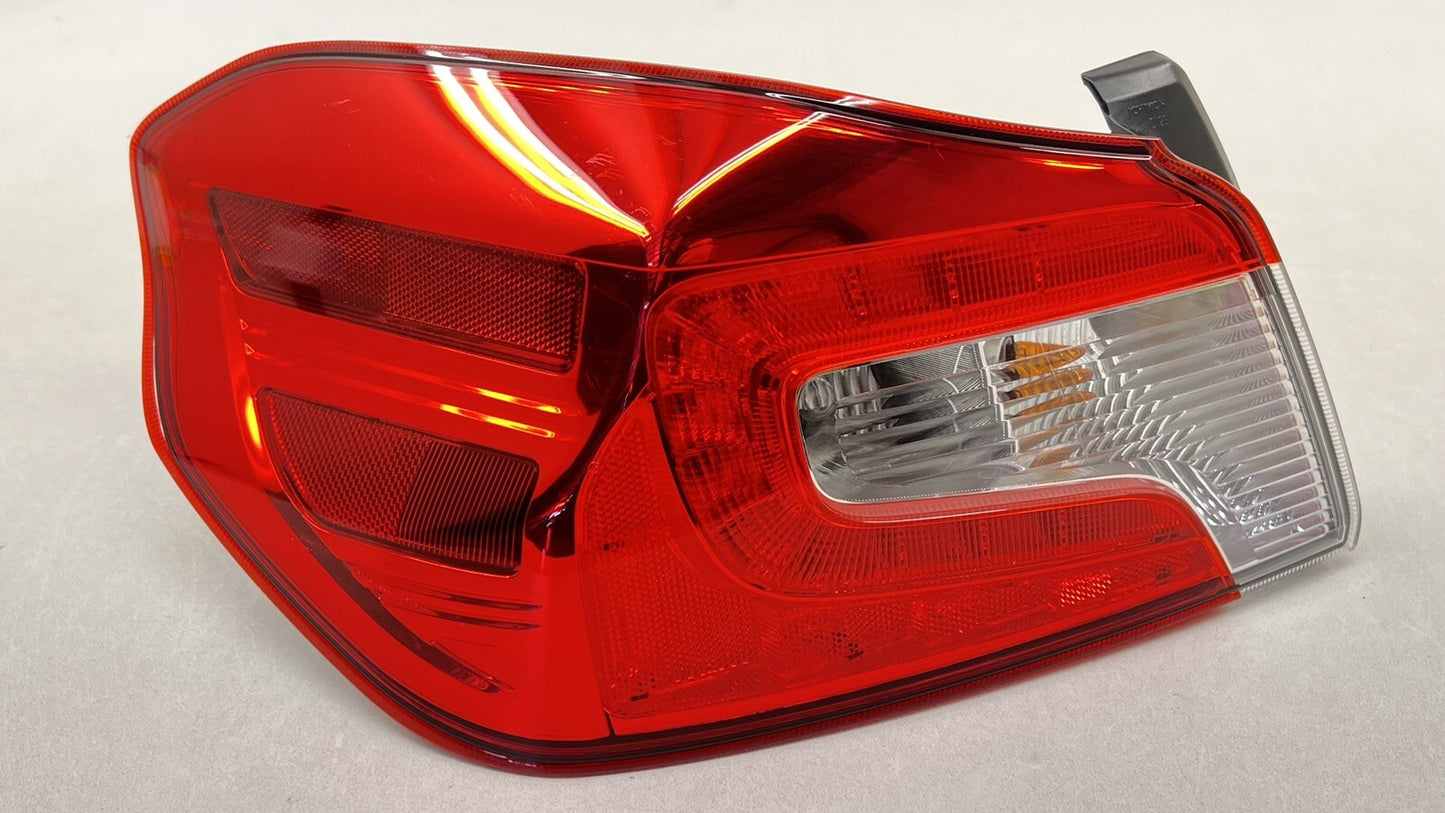 15-21 SUBARU WRX OR STI DRIVER LEFT REAR TAILLIGHT LIGHT LAMP 84201 VA000 OEM