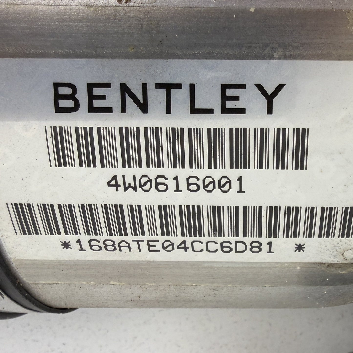 14-18 Bentley Flying Spur Air Suspension Shock Absorber Strut Set Front Rear OEM