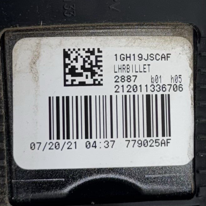 19-25 RAM 2500 3500 DRIVER LEFT REAR EXTERIOR DOOR HANDLE 1GH19JSCAF OEM