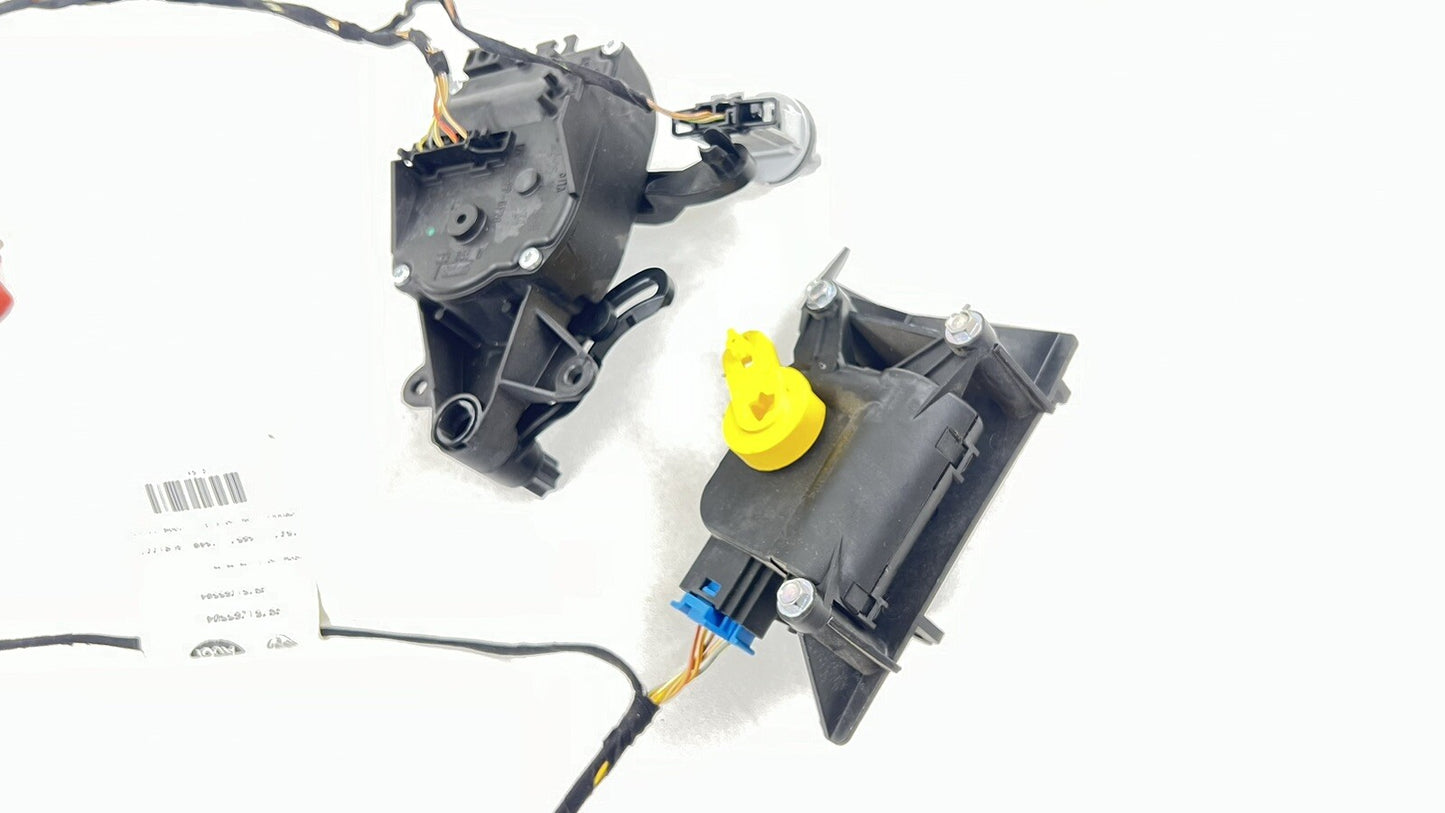 05-12 PORSCHE BOXSTER 987 HVAC BOX HEATER AC FLAP MOTOR AIR MIX ACTUATOR SET OEM