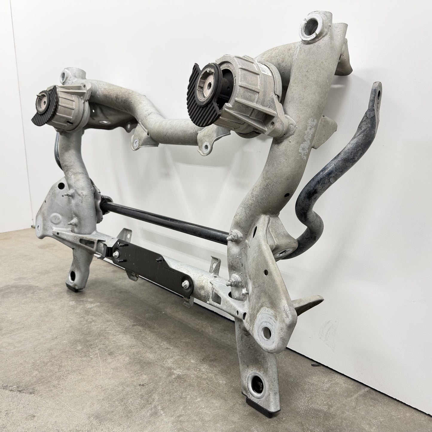 08-14 Mercedes C250 C300 C350 W204 Front Subframe Crossmember Engine Cradle OEM