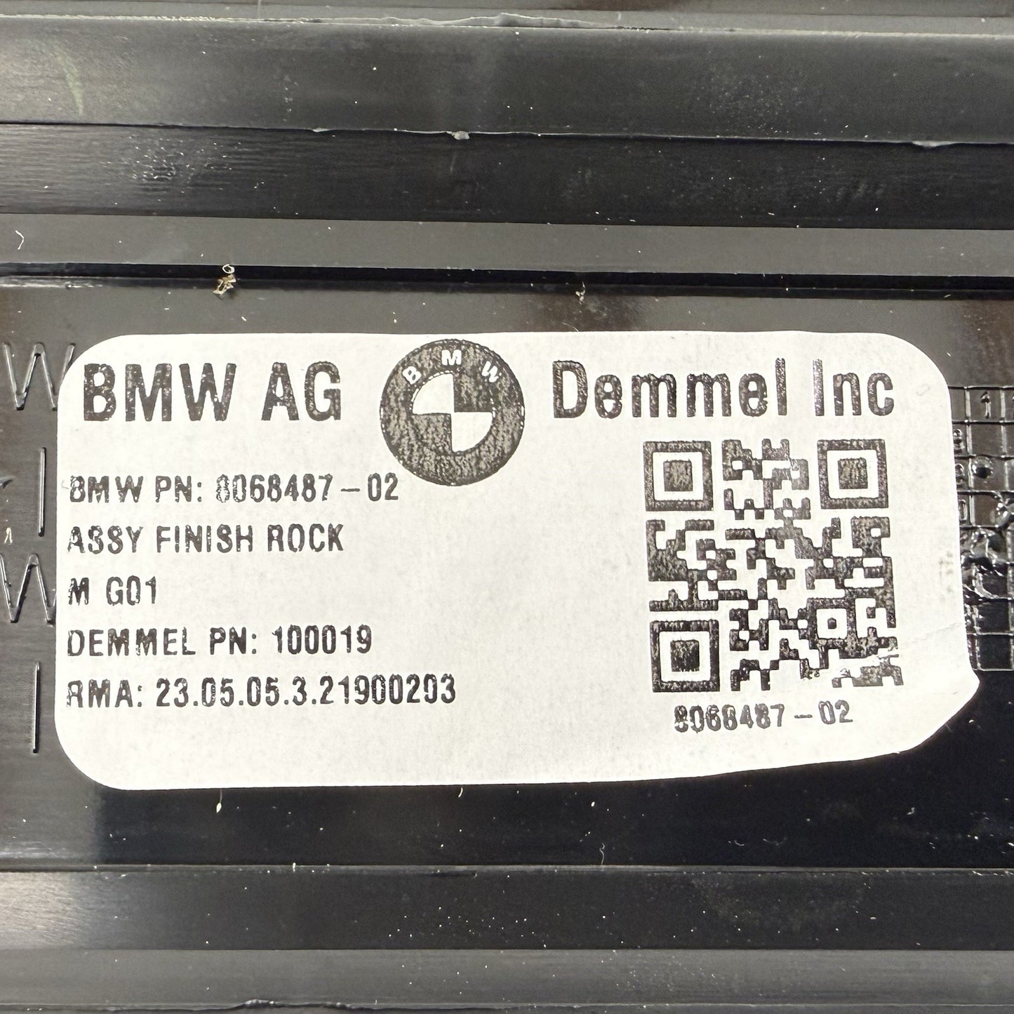 18-24 BMW G01 G02 X3 X4 M Sport Front Door Sill Scuff Plate Pair 8068487 OEM