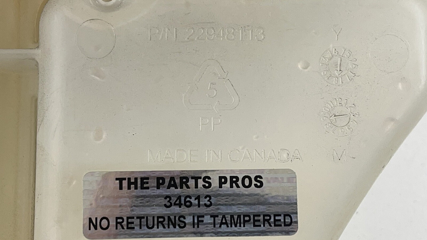 16-24 Chevrolet Camaro SS Coolant Reservoir Overflow Expansion Tank Bottle OEM