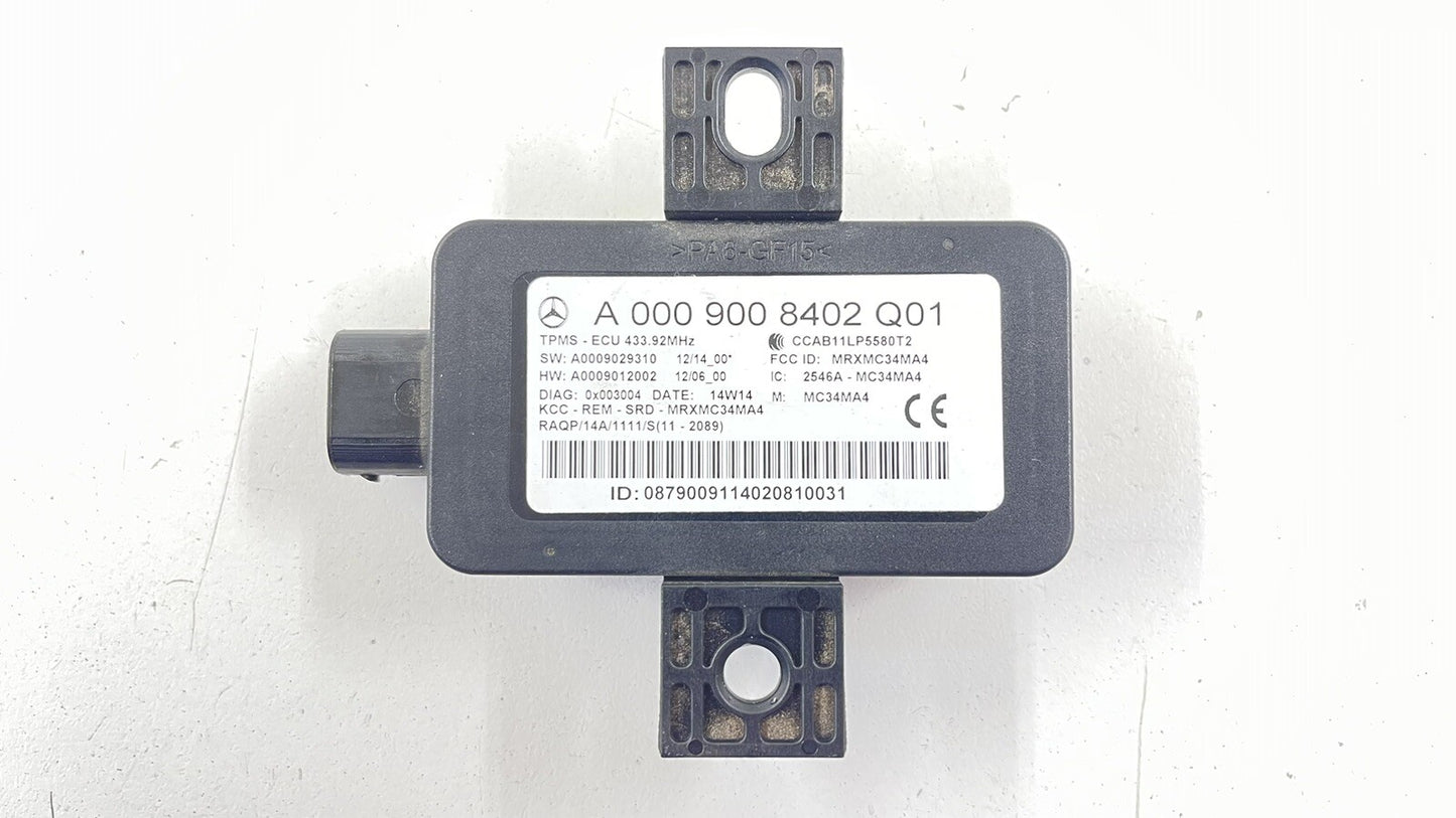 13-16 MERCEDES BENZ GL350 X166 TIRE PRESSURE MONITOR MODULE TPMS 0009008402 OEM