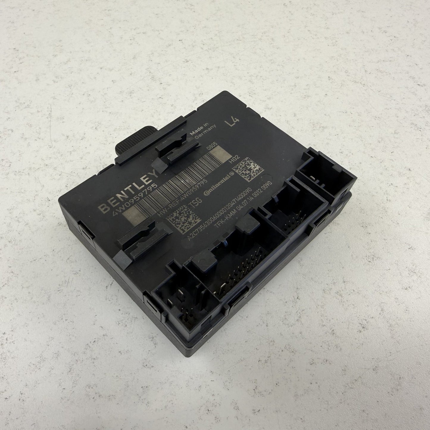 2014-2018 Bentley Flying Spur Driver Left Rear Door Control Module 4W0959795 OEM