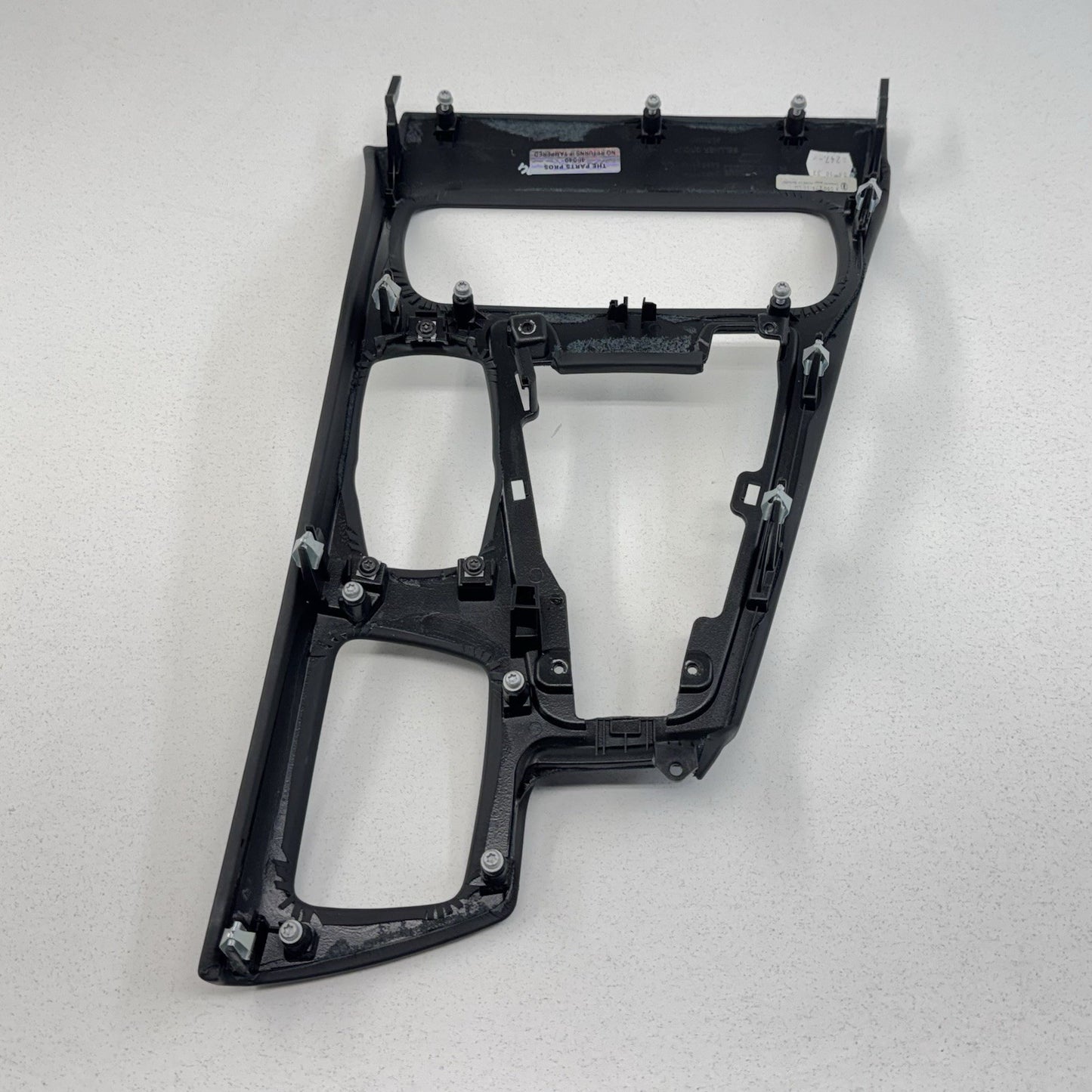 12-16 BMW F10 M5 Center Console Shifter Trim Bezel Panel Surround Trim Black OEM