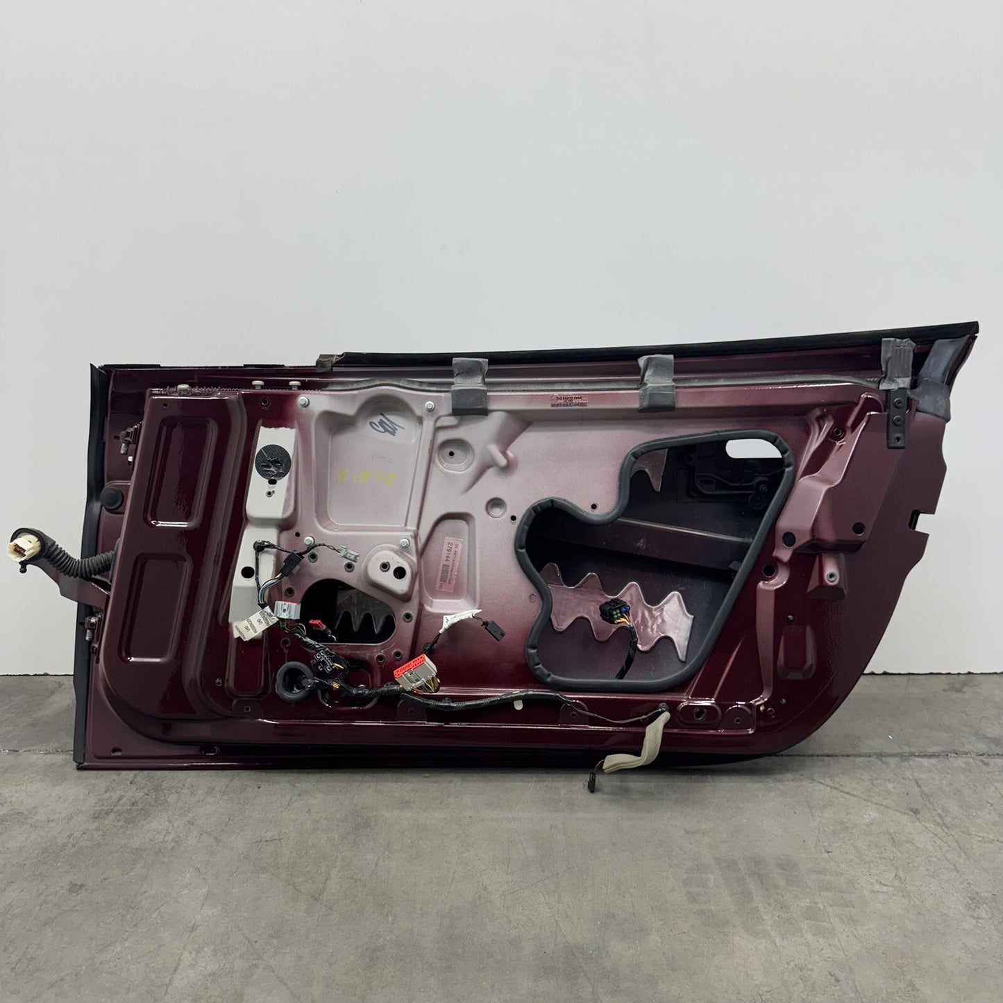 07-17 Aston Martin Vantage Passenger Right Door Shell Merlot Red OEM