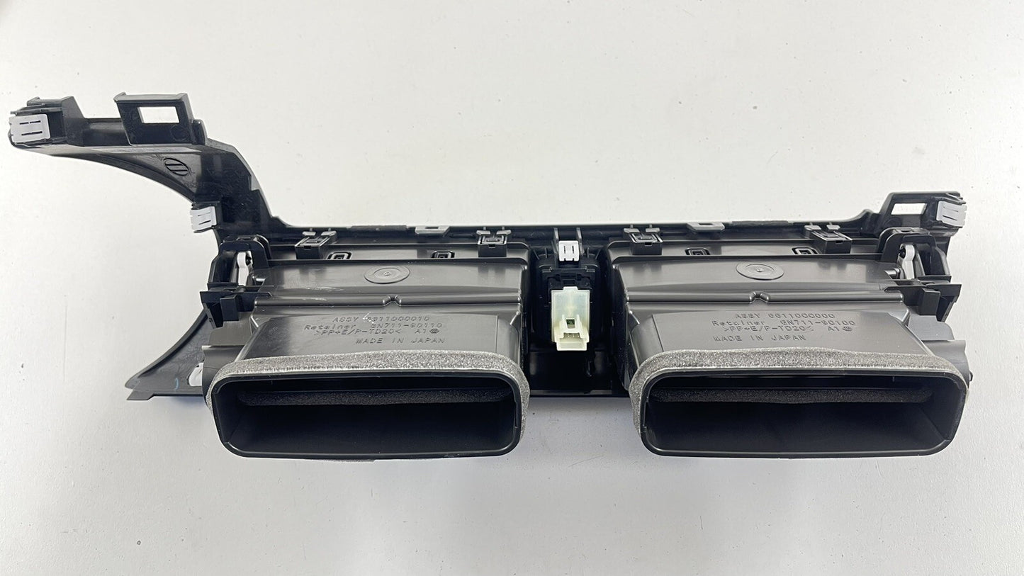 22-23 TOYOTA GR86 CENTER DASH AIR VENT GUIDE GRILLE GRILL W/ HAZARD SWITCH OEM