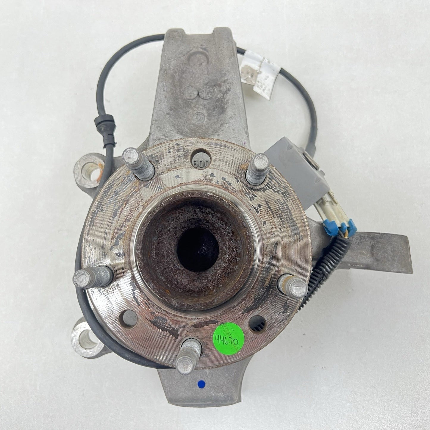 01-04 CORVETTE C5 Z06 RIGHT FRONT SPINDLE KNUCKLE HUB WITH CONTROL ARM SET OEM