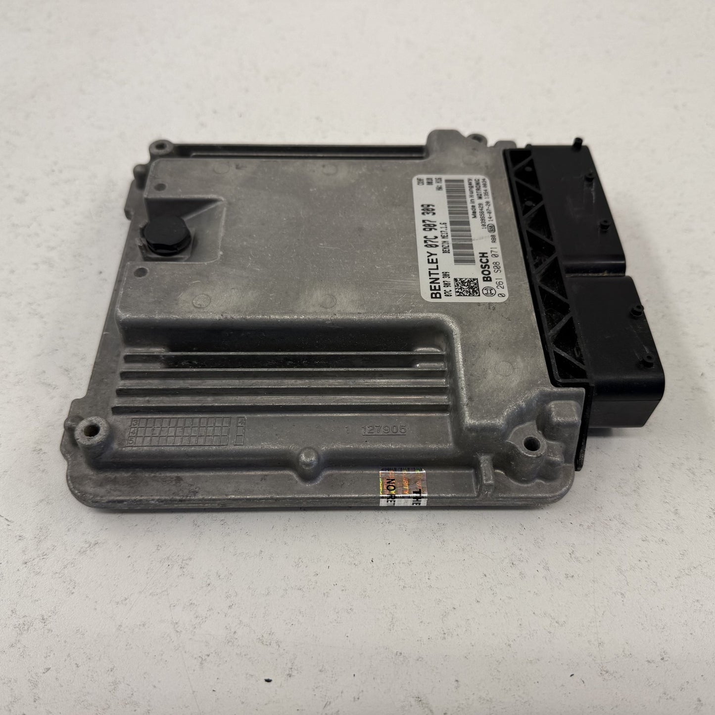 2014-2018 Bentley Flying Spur W12 Engine Control Module ECU Pair 07C907309 OEM
