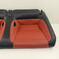 2015-2023 Ford Mustang GT Coupe Rear Seat Set Upper Lower Cushion Red Line OEM