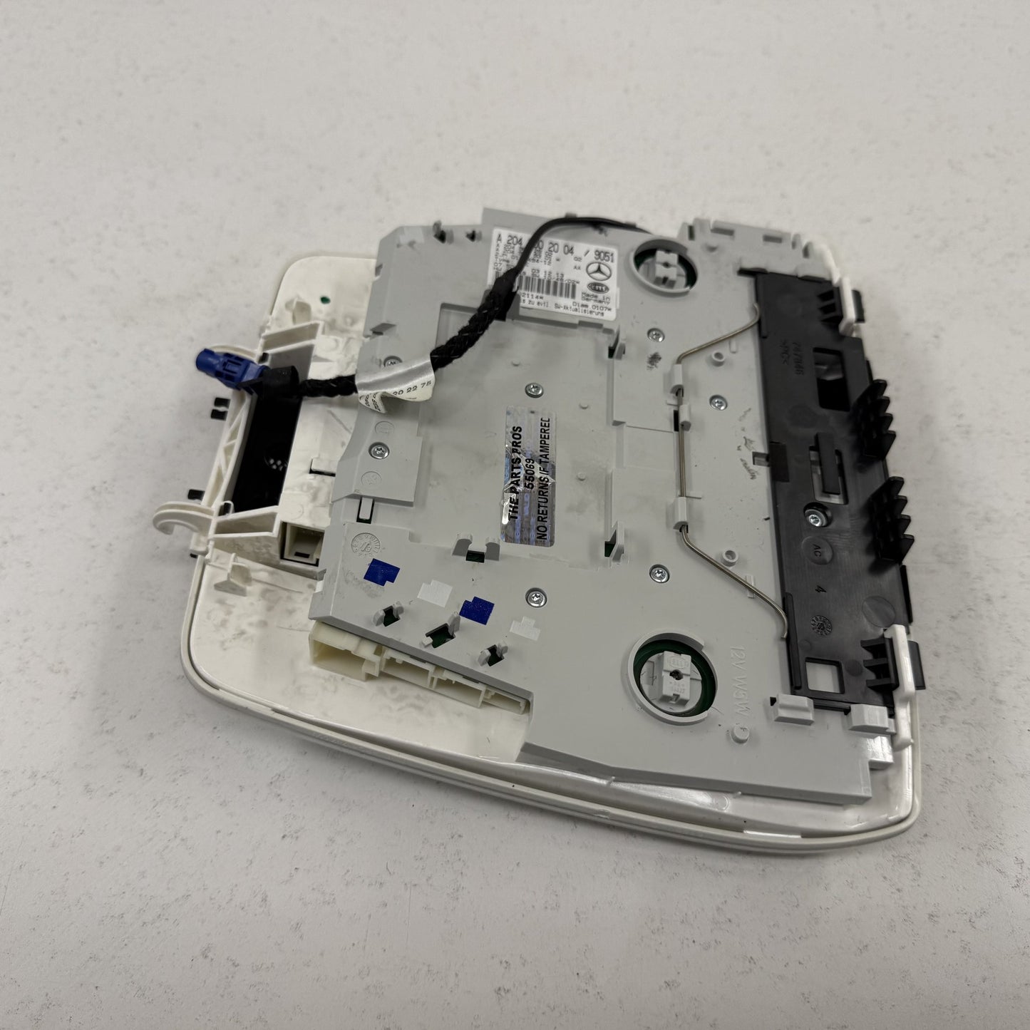 2008-2014 Mercedes-Benz C250 W204 Front Overhead Console Dome Light Panel OEM
