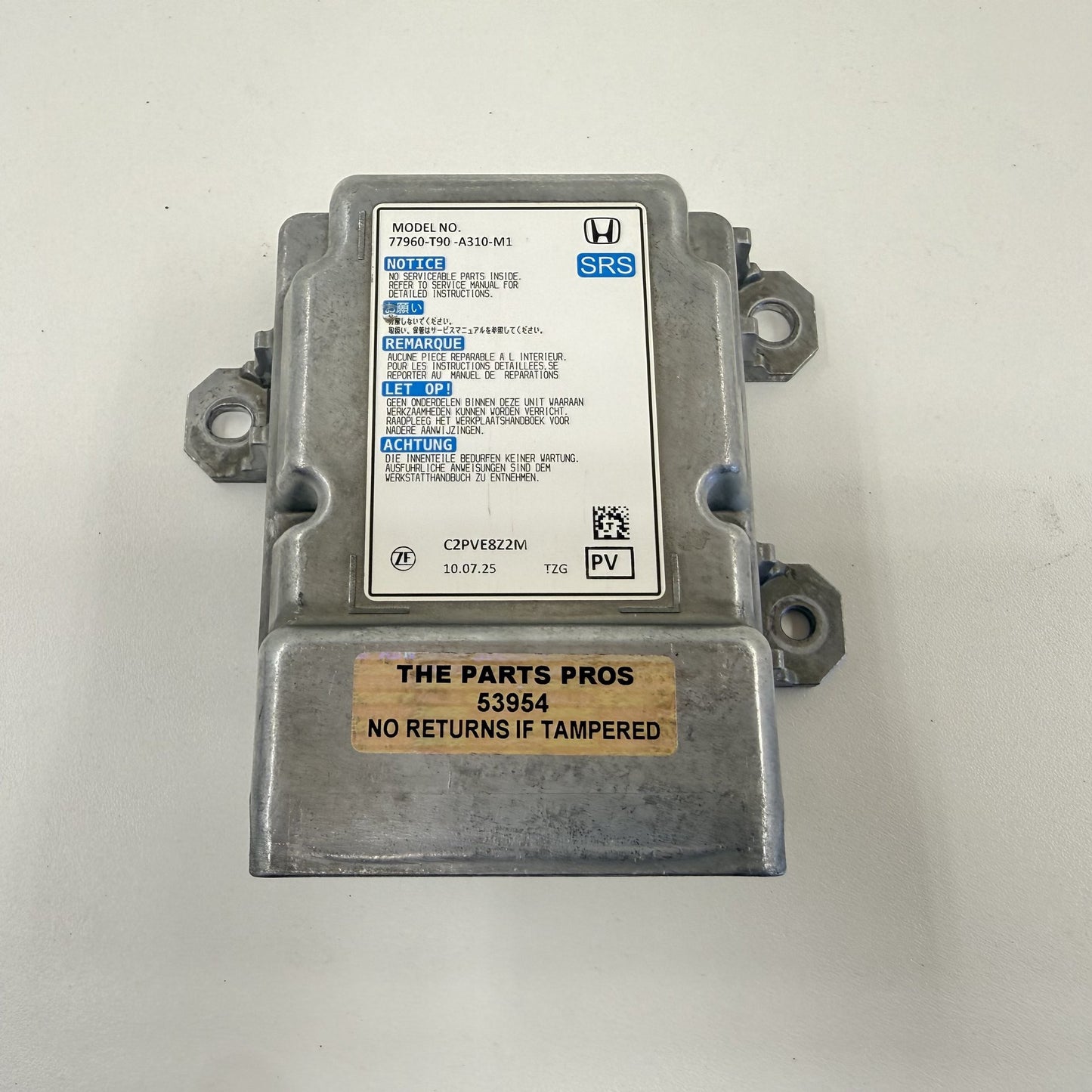 2023-2025 Honda Pilot Airbag Air Bag SRS Restraint Module 77960-T90-A310-M1 OEM