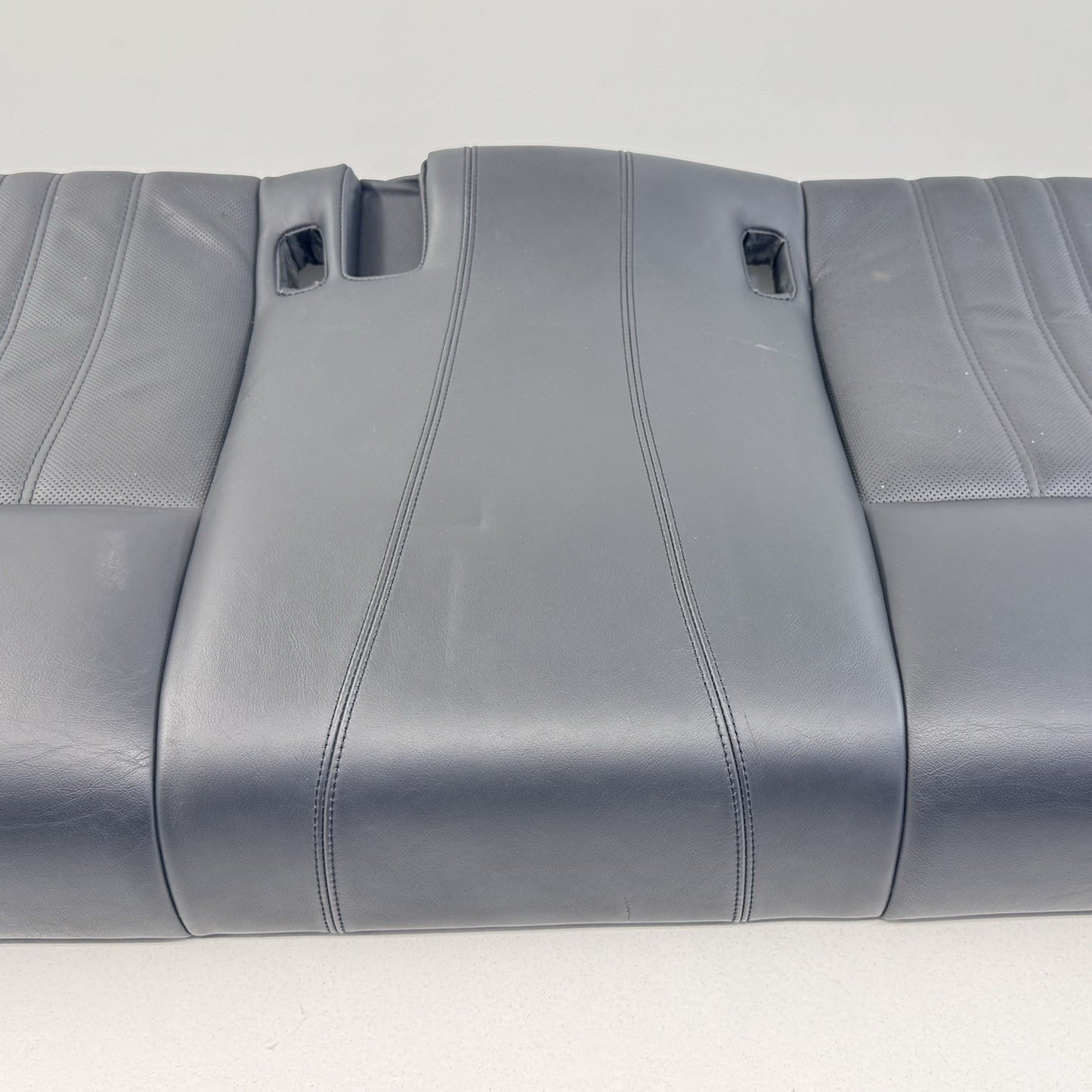 12-16 BMW M5 F10 Rear Lower Bottom Seat Cushion Cover Leather Black OEM