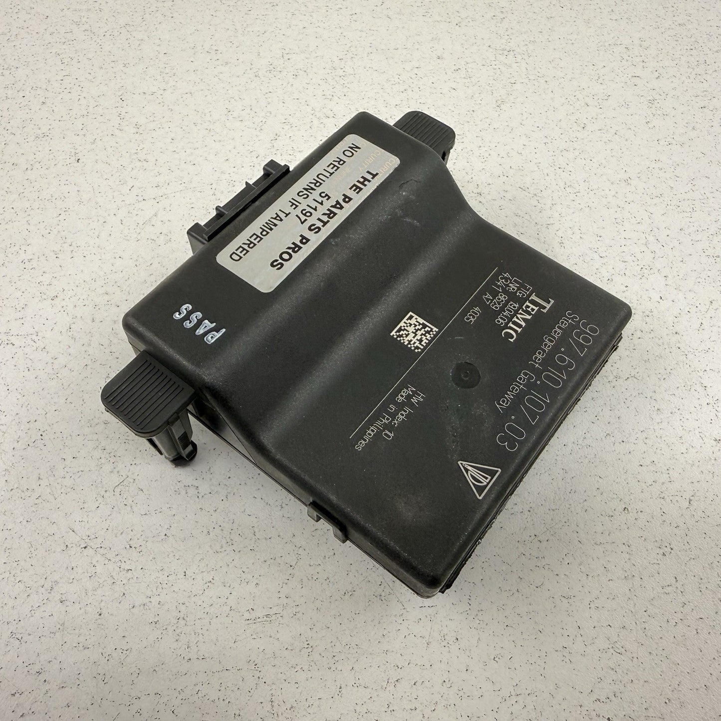 05-12 Porsche 911 997 Boxster Cayman 987 Gateway Control Module 99761010703 OEM