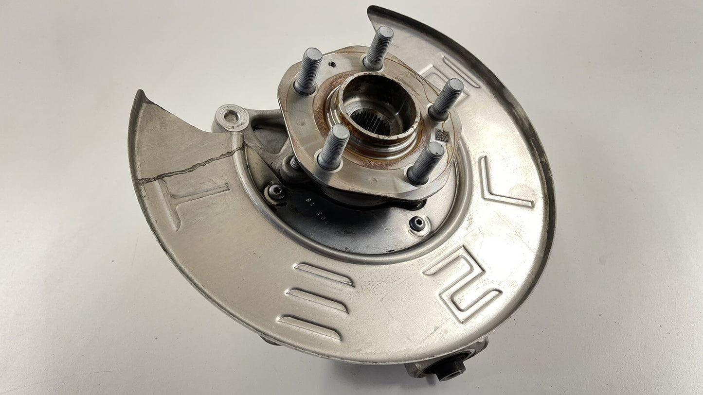 17-23 Tesla Model 3 Left Rear Spindle Knuckle Hub Wheel Bearing 104441100F OEM