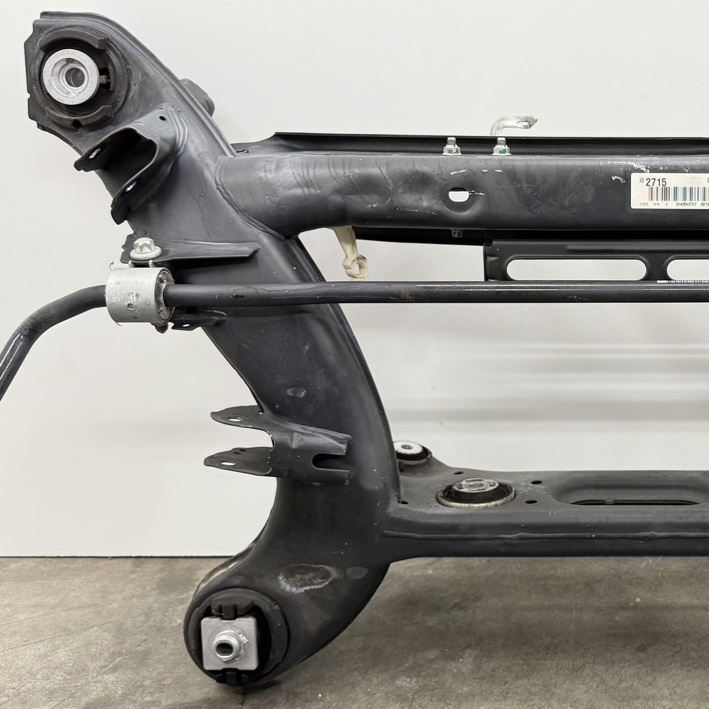 2008-2014 Mercedes C250 W204 Rear Subframe Crossmember Cradle 2043503707 OEM