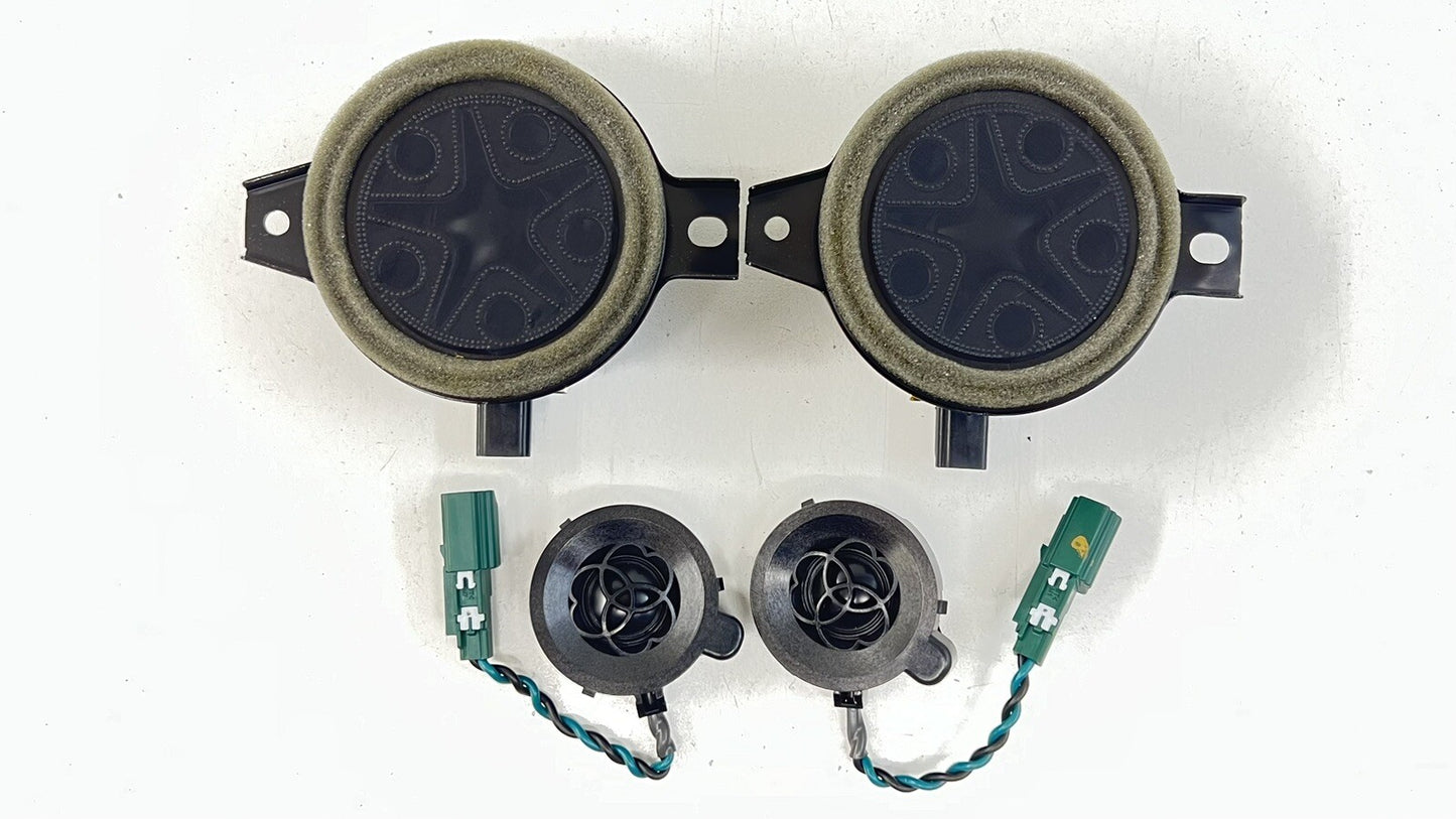 22-24 CADILLAC CT4 V BLACKWING FRONT & REAR LEFT & RIGHT TWEETER SPEAKER SET OEM