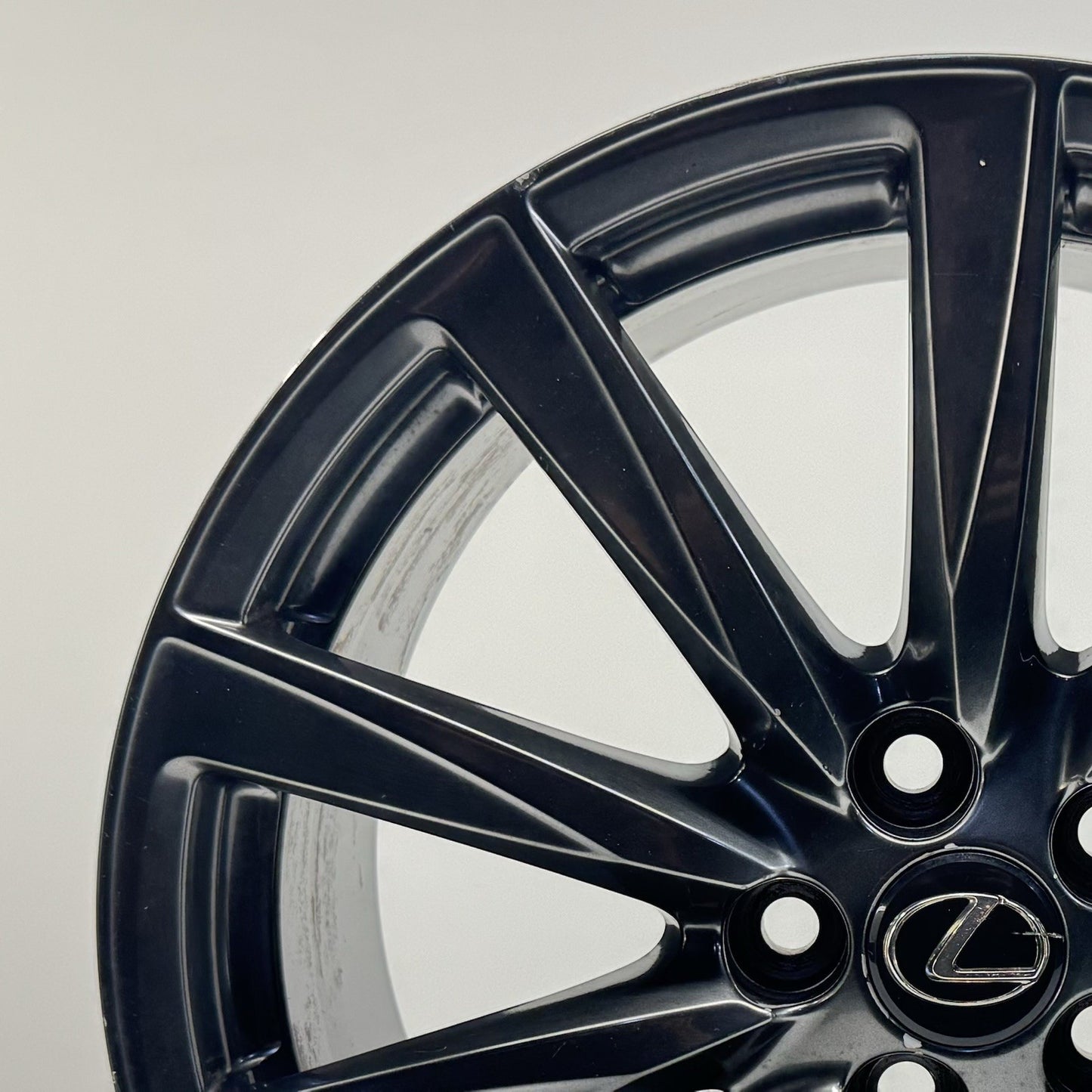 08-14 Lexus IS F Driver Left Rear Wheel Rim 19x9 +55 Offset Factory OEM