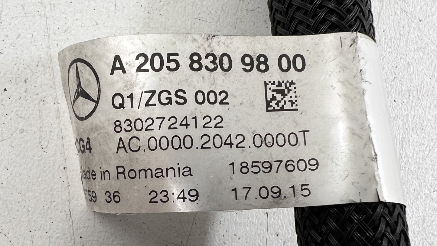 15-21 MERCEDES-BENZ C63S W205 HVAC AC AIR REFRIGERANT HOSE LINE PIPE TUBE OEM