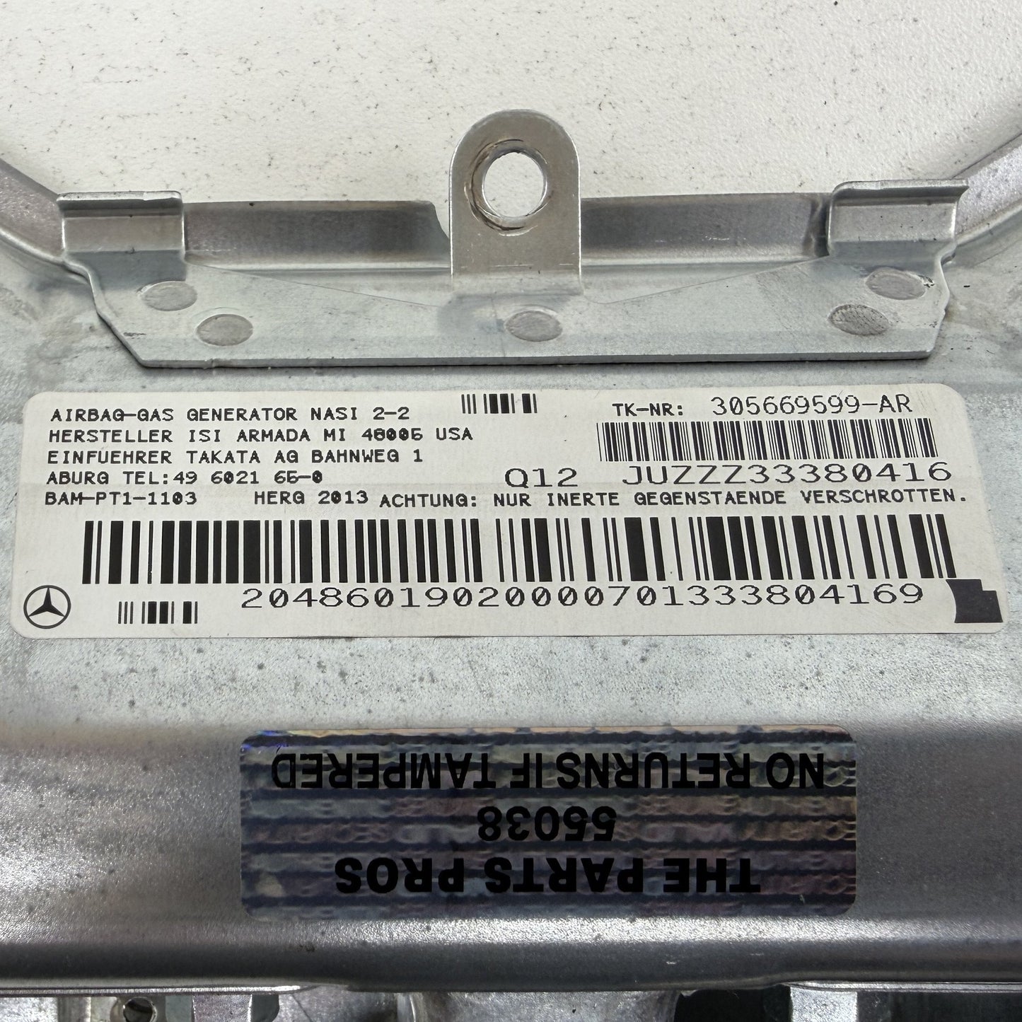2008-2014 Mercedes-Benz C250 W204 Driver Left Front Knee Airbag Air Bag OEM
