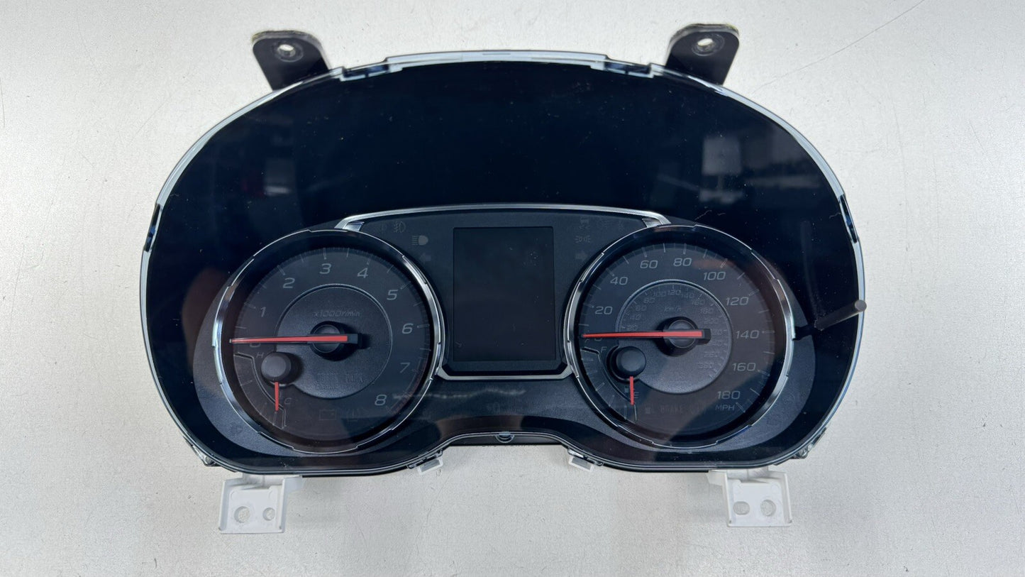 18-21 SUBARU WRX MANUAL SPEEDOMETER INSTRUMENT CLUSTER GAUGE 85015VA450 OEM