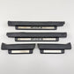 08-14 Lexus IS F Front & Rear Door Step Sill Scuff Plate Trim Panel Set OEM