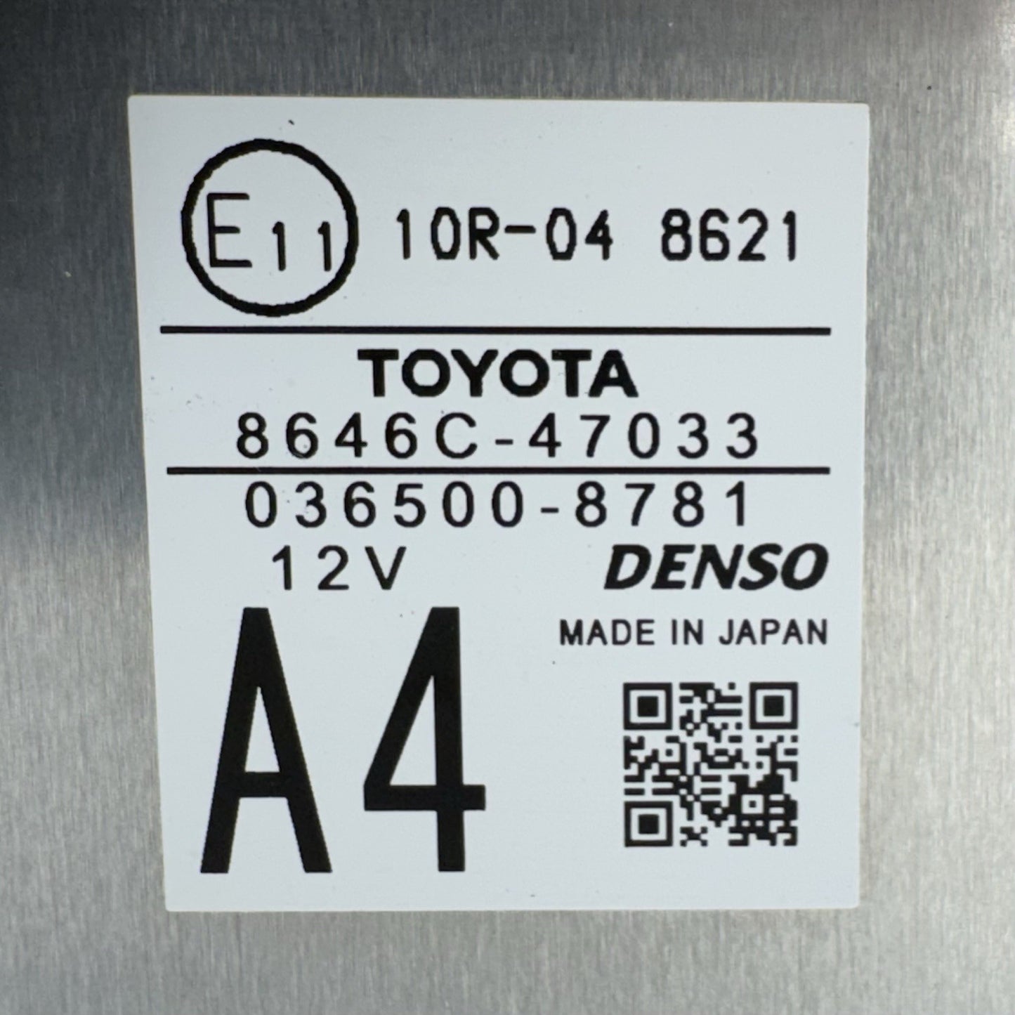 19-20 Toyota Prius Prime Windshield Lane Keep Departure Assist Camera OEM