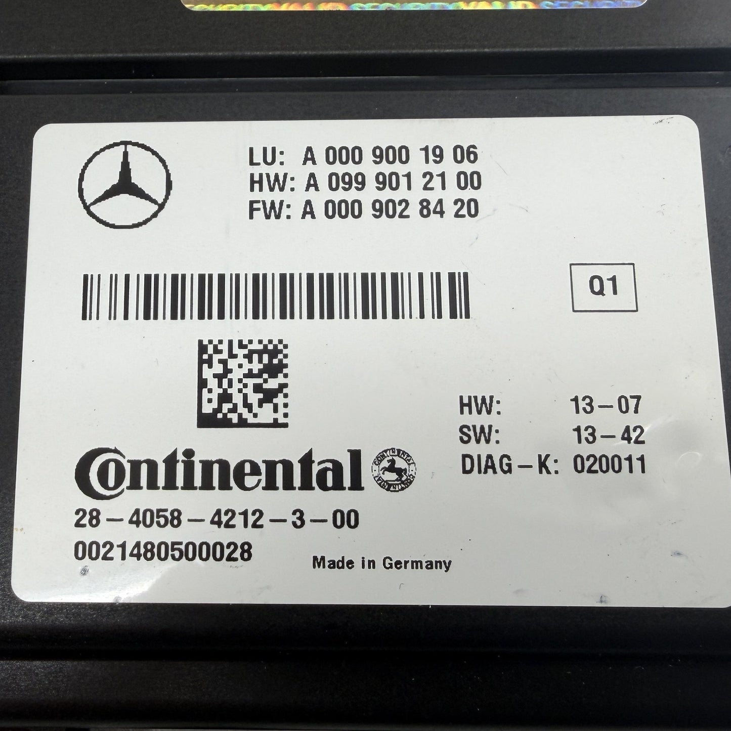 2014-2017 Mercedes-Benz S550 S63 W222 Adaptive Cruise Control Module OEM