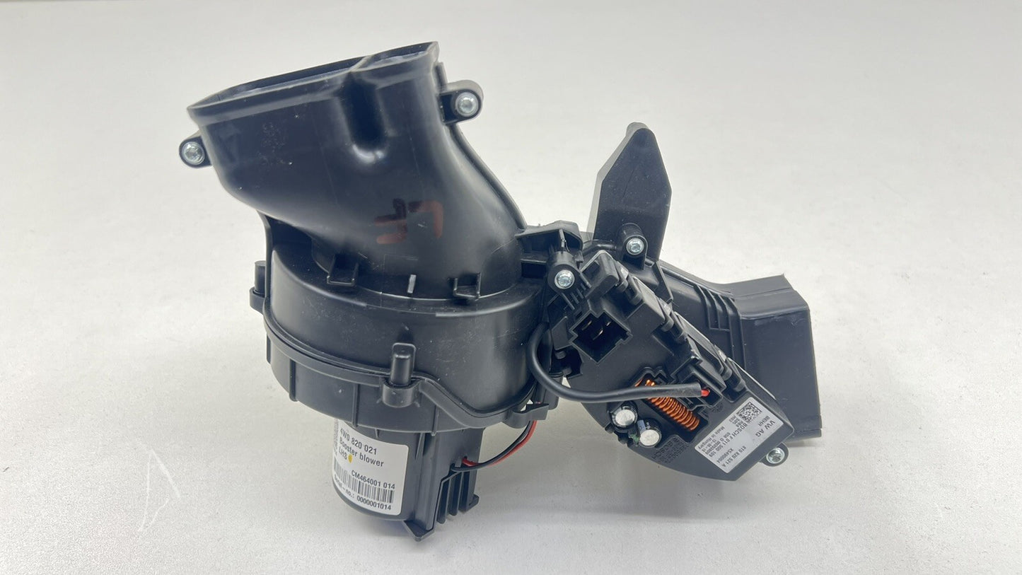 13-18 BENTLEY FLYING SPUR LEFT HVAC AC AIR BOOSTER BLOWER MOTOR W/ RESISTOR OEM