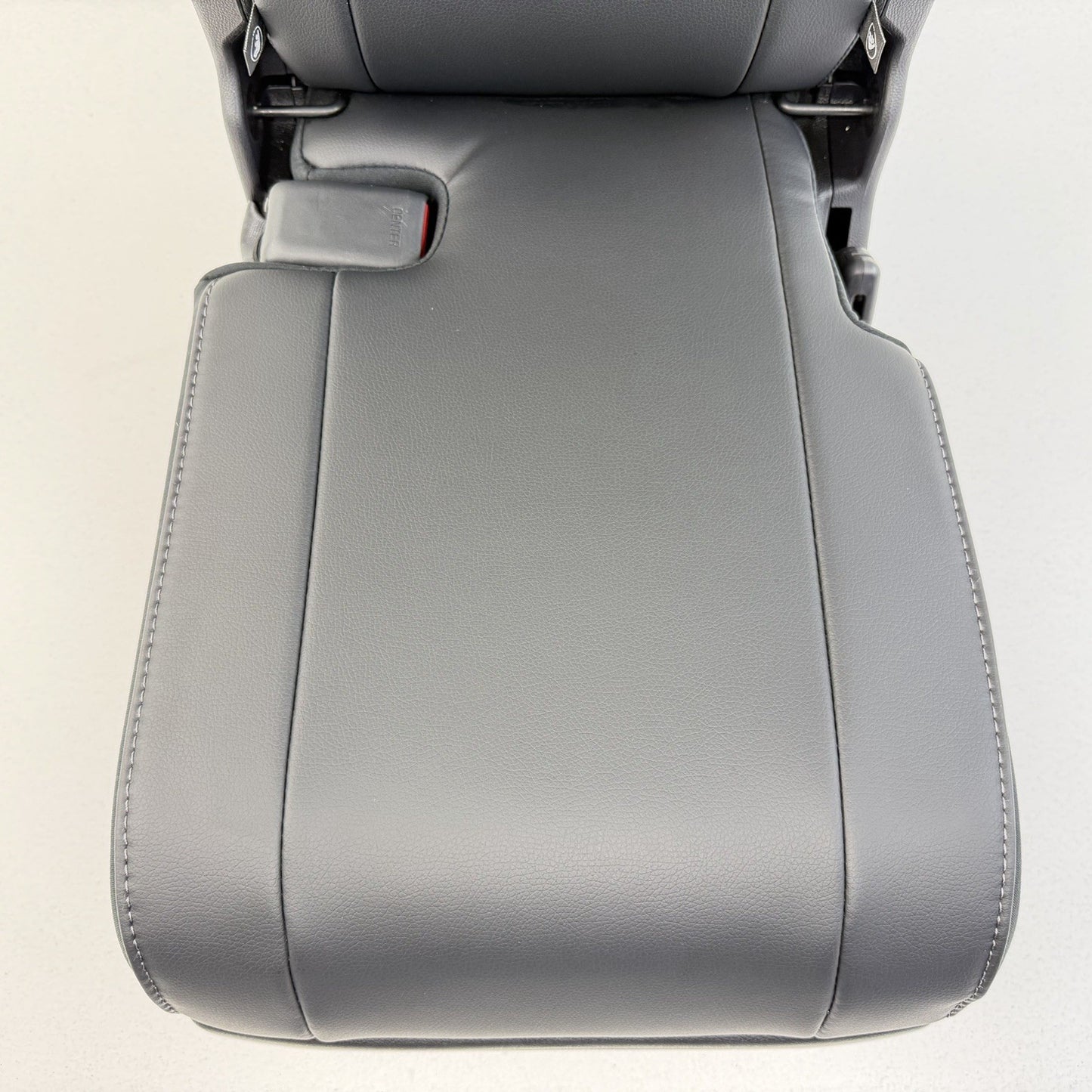 23-25 Honda Pilot Rear 2nd Row Middle Booster Seat Leather Black OEM