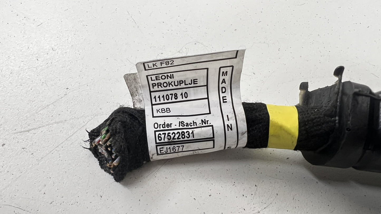 15-20 BMW M3 M4 F80 F82 F83 REAR BUMPER WIRE HARNESS 9380250 OEM