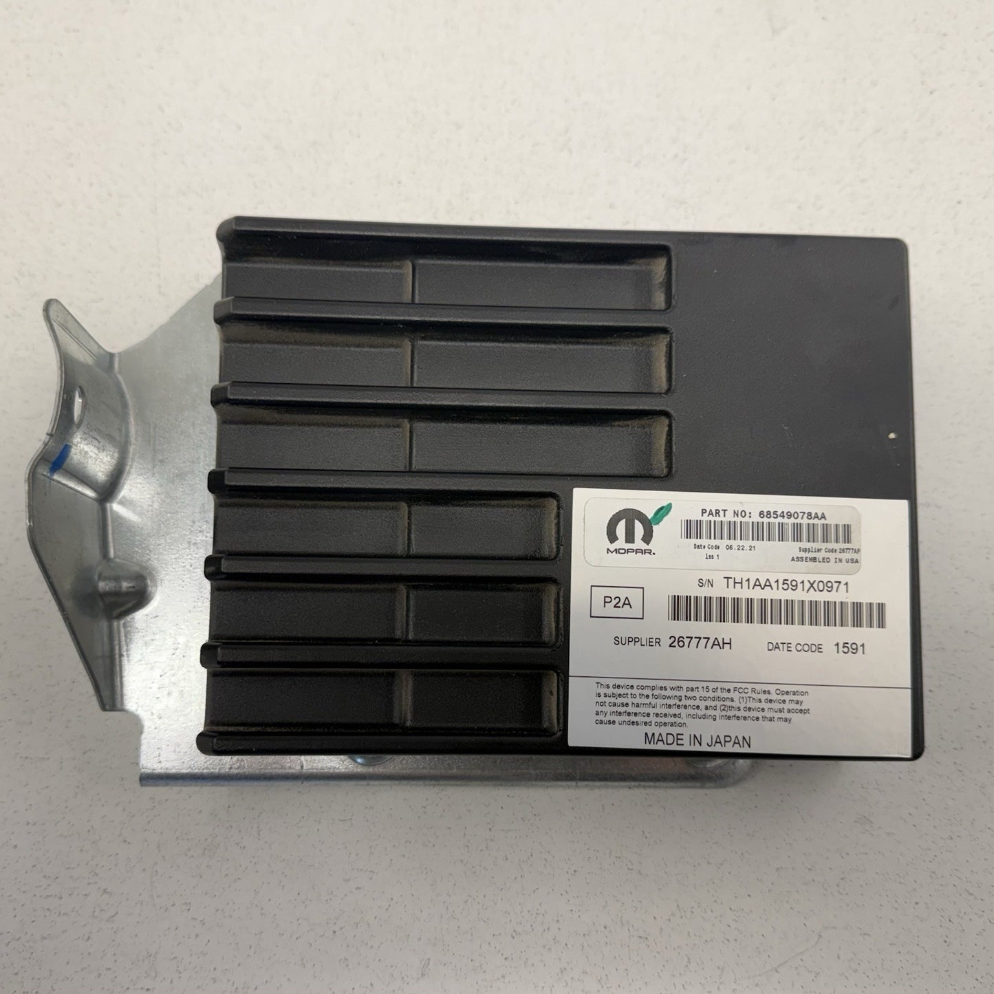 19-24 Ram 3500 Radio Audio Amplifier Amp 68549078AA OEM