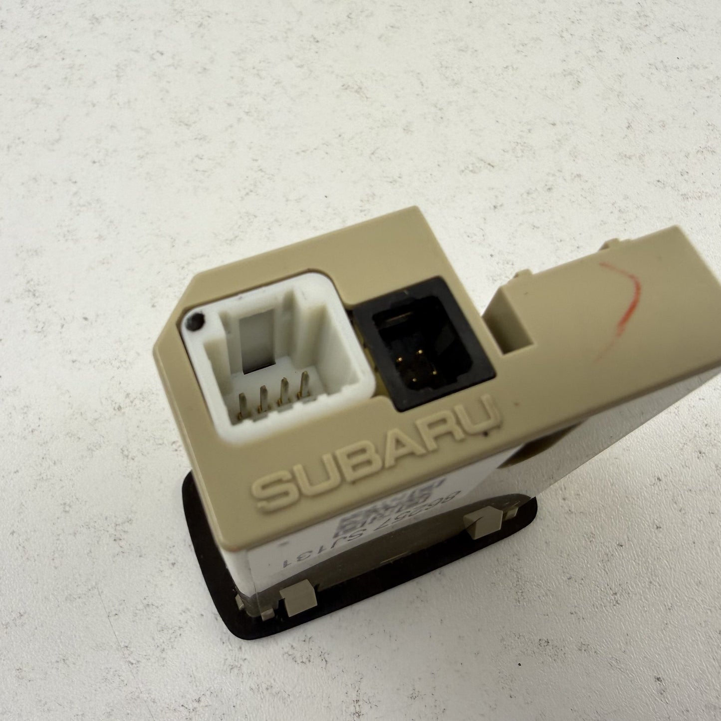 2019-2021 Subaru WRX Or STI Aux Jack Dual USB Charge Port 86257SJ131 OEM