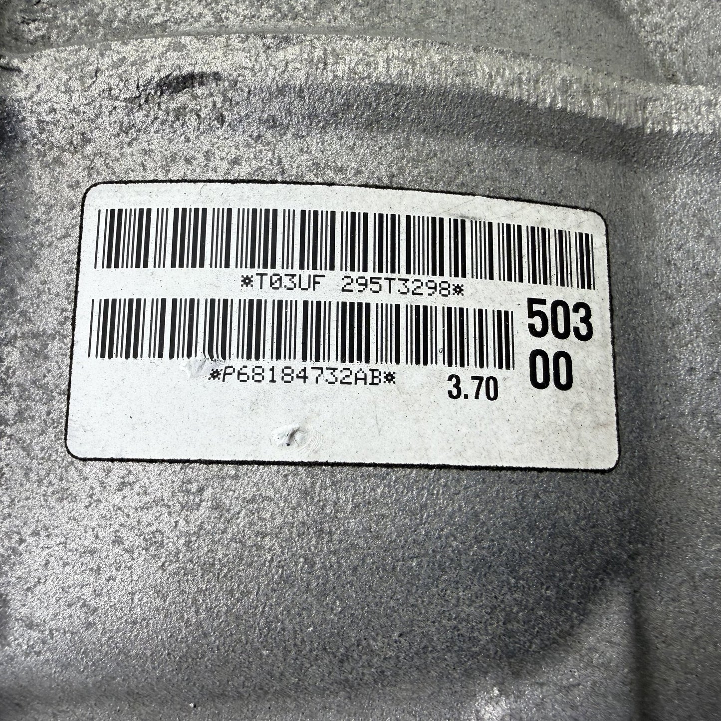 2018-2024 Dodge Durango SRT 392 6.4L Rear Differential Diff 3.70 Ratio OEM