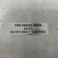 15-23 DODGE CHALLENGER REAR BUMPER REINFORCEMENT BAR IMPACT ABSORBER OEM