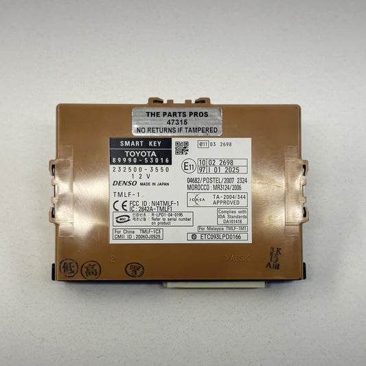 08-09 Lexus IS250 IS350 IS F Smart Keyless Key Less Entry Control Module OEM