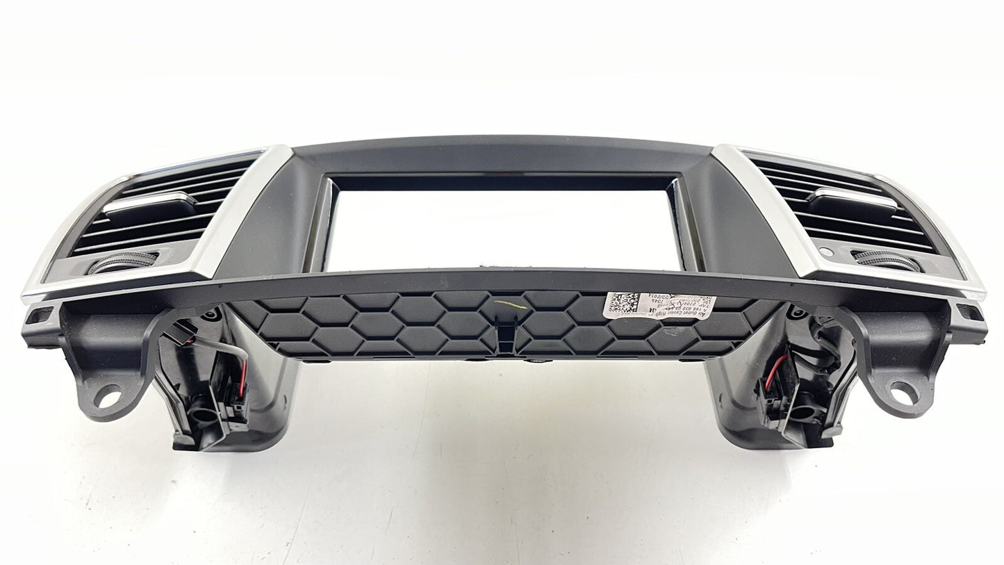 13-16 MERCEDES BENZ GL350 X166 FRONT CENTER DASH AIR VENT GRILLE TRIM PAIR OEM