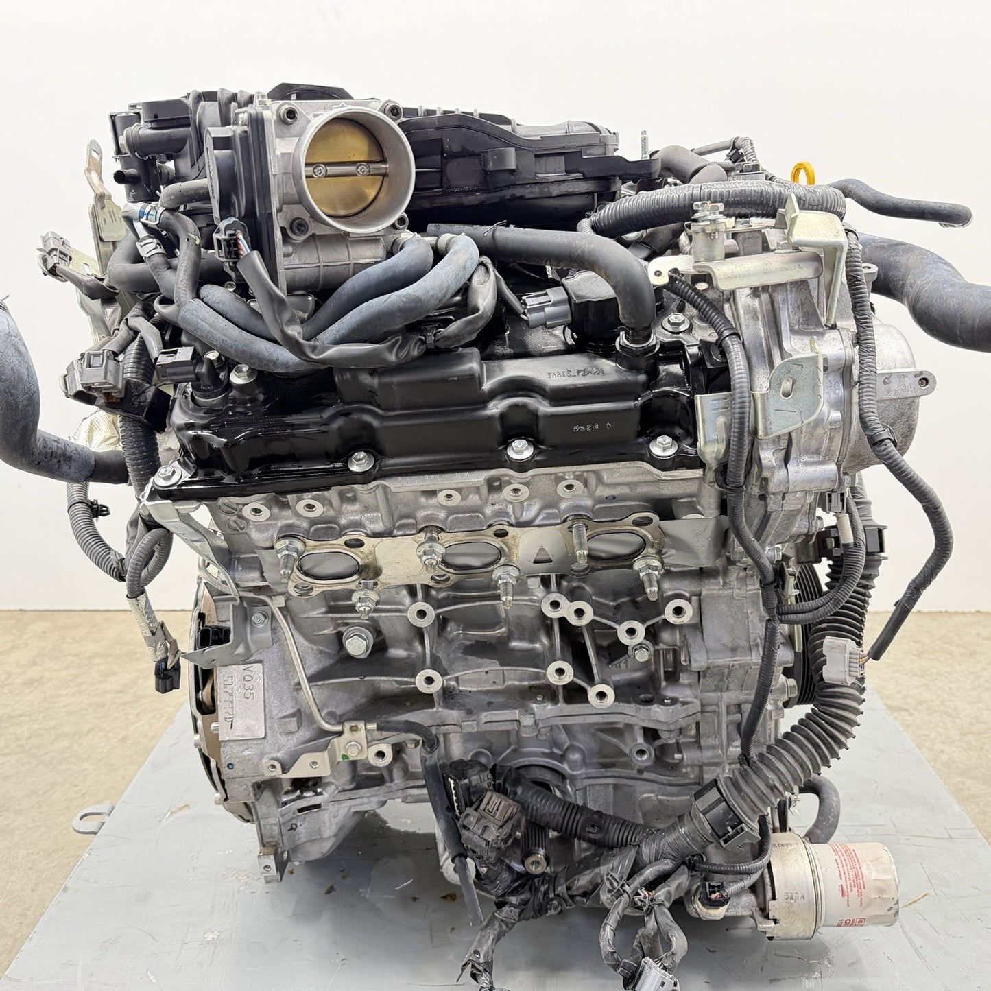 14-18 Infiniti Q50 Hybrid 3.5L VQ35HR AWD Engine Motor Assembly 21K Miles OEM