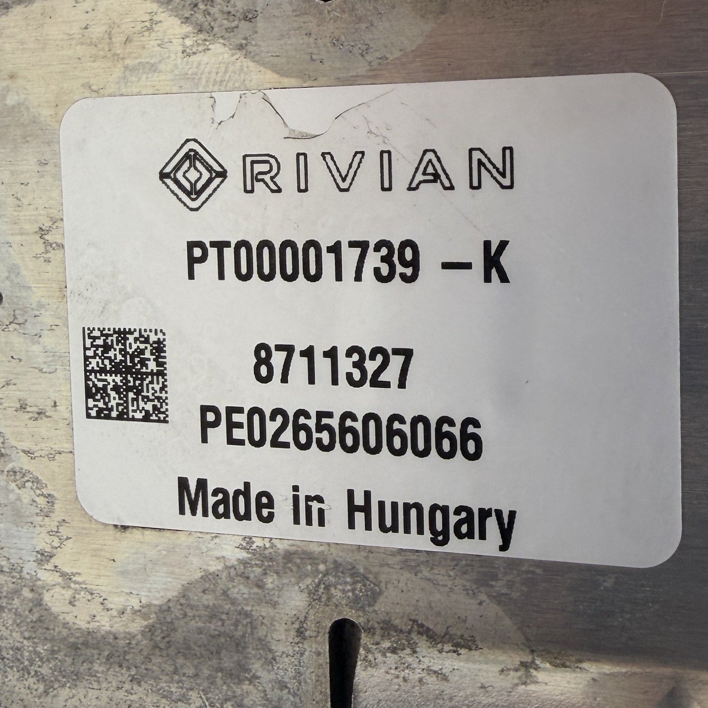 2022-2024 Rivian R1S R1T Coolant Valve Battery Cooler Chiller PT00001739-K OEM