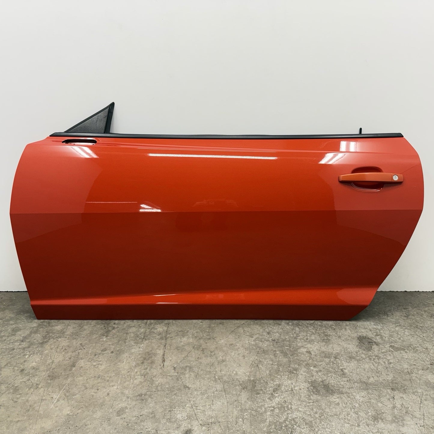 16-24 Chevrolet Camaro Driver Left Door Shell Complete W/ Glass Red OEM