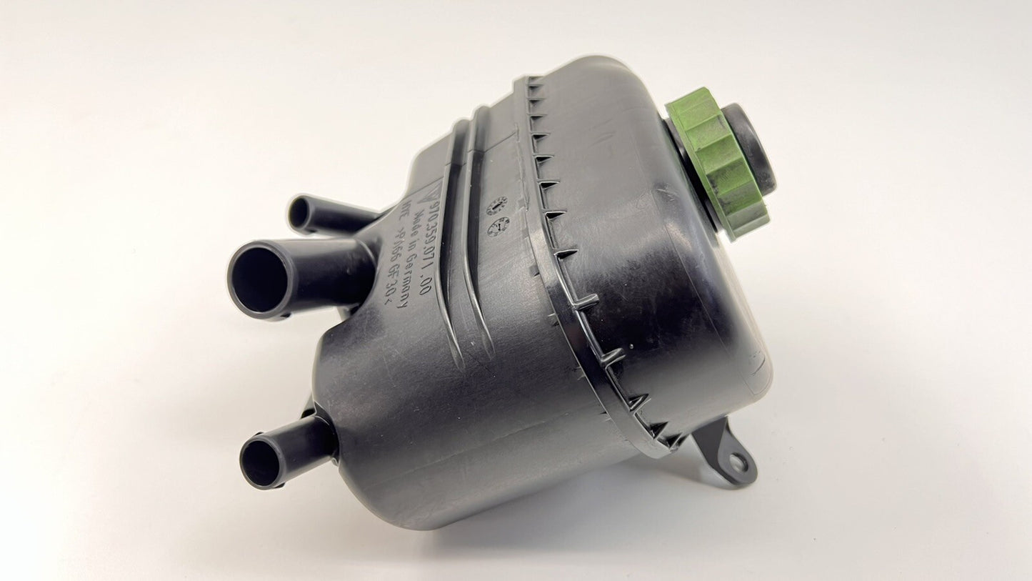 10-13 PORSCHE PANAMERA POWER STEERING FLUID BOTTLE RESERVOIR TANK OEM