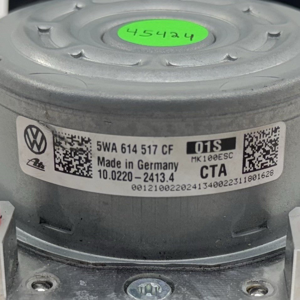 23-24 VOLKSWAGEN GOLF R MK8 ABS PUMP ANTI BRAKE LOCK PUMP MODULE 5WA614517CF OEM
