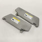 12-14 Mercedes W218 CLS550 Sunvisor Sun Visor Shade Pair Left & Right Gray OEM